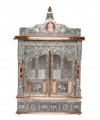 Puja Mandir - Home Cabinet with Doors by Pooja Bazar